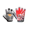 Guantes de Medio Dedo para Fitness para Levantamiento de Pesas, Antideslizantes y Resistentes al Desgaste, Deportes de Ciclismo al Aire Libre para Hombres y Mujeres, Material Delgado, Transpirables y Anti-Callosidades