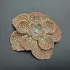 Accesorios de Joyería con Pedrería de Camelia Transfronterizos Flores para Zapatos Tridimensionales de Doble Capa Accesorios para Ropa Broche para Tocados DIY