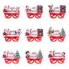 Gafas Navideñas de Dibujos Animados 2027 Reno Papá Noel Gafas de Regalo Montura Decoración Navideña Muñeco de Nieve Hombre de Jengibre Montura de Gafas