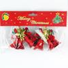 Campanas Decorativas Navideñas de 4.5 cm, Decoraciones Festivas de Navidad, Campanas de Plástico Electroplateado, Adornos Colgantes para Árbol de Navidad, Venta al por Mayor