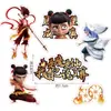 Decoración de Pastel Nezha Aobi Niño Demonio Tercer Príncipe Personaje Mítico Hot Wheels Decoración de Pastel de Cumpleaños Infantil Enchufe