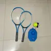 Nuevo Set de Raquetas de Tenis para Entrenamiento Individual de 27 pulgadas Aleación de Aluminio Ultraligera Entrenador de Tenis para Exteriores Venta al por Mayor