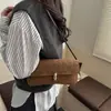 Bolso de Axila de Nicho de Moda para Mujer, Nuevo Bolso de Mujer Estilo Coreano Otoño, Bolso de Hombro Elegante y Hermoso con Cierre de Candado, Bolso Cuadrado Pequeño