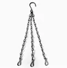 Cadena para Colgar Cesta de Flores, Cadena para Colgar Maceta, Cadena para Cesta Colgante de Palmera de Coco, Cadena para Cesta Colgante de Doble Gancho, Cadena para Cesta Colgante de Hierro