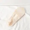 Meias Antiderrapantes Não Caem Meias para Barco Femininas Finas de Verão Boca Rasa Meias Invisíveis Silicone Antiderrapante Renda Meias Finas Meias de Algodão de Verão