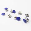 Azul oscuro remache DIY grapa doble accesorios para equipaje hebilla decorativa suministro directo del fabricante puede proporcionar otros colores