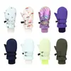 Guantes de Esquí Nuevos Transfronterizos para Niños al por Mayor Invierno Niñas y Niños Terciopelo Engrosados Resistentes al Frío y Cálidos Guantes de Dedos