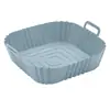 Tapete de silicone para assar multiuso transfronteiriço, seguro para forno, fácil de limpar, resistente a óleo, forma de silicone para air fryer