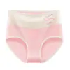Pantaloncillos transpirables con estampado de control de abdomen de cintura alta para mujer, talla grande, ajustados a la cadera, no apretados, amigables con la piel, cómodos.
