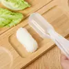 Molde para Bolinho de Arroz Doméstico Transfronteiriço com Alça, Fabricação Transparente de Bolinho de Arroz Japonês, Pequeno Molde para Bolinho de Arroz em Formato de Navio de Guerra Público Elevado