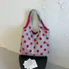 Bolso de Hombro de Lunares Estilo Coreano de Moda 2026 para Mujer, Bolso Tote Versátil Casual de Gran Capacidad, Bolso de Mano para el Brazo