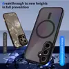Adequado para Samsung Galaxy A57 A07 A36 A35 A24 A54 Capa de Celular Magnética com Sensação de Pele A56 Cobertura Total