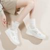 Tenis de estudiante Zapatos de entrenamiento alemanes Verano Suela blanda Zapatos de mujer Planos Malla Transpirable Para todo Estilo Zapatos de estudiante Ligeros Transpirables