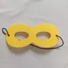 Maquiagem Infantil de Halloween Máscara Monocromática Máscara de Olho Feltro 8 Palavras Máscara Espessa de 2mm Vestido de Feriado Máscara de Feltro