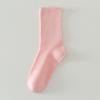Calcetines Populares de Algodón de Colores Dulces, Medias de Primavera y Verano, Calcetines Deportivos de Felpa Versátiles Estilo Universitario, Venta al por Mayor Exclusiva Transfronteriza de Comercio Exterior