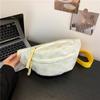Bolsa Transversal de Cintura Pequena Leve Fofa Nicho Ins Fresca Simples Estilo Japonês Verão 2024 Bolsa de Peito Menina da Floresta