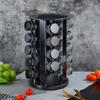Pote de tempero rotativo novo transfronteiriço multi-cor opcional rack de tempero de aço inoxidável rack de armazenamento de cozinha doméstico garrafa de tempero