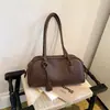 Bolsas Populares da Moda Deste Ano para Mulheres 2026 Nova Bolsa de Mão Super Quente de Nicho Bolsa de Boliche Versátil Bolsa de Ombro Transversal