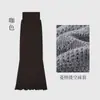 Polainas de punto para mujer, con un diseño calado, que proporcionan calor, un estilo vintage y un diseño de tubo largo, perfectas para otoño e invierno, creando un efecto adelgazante y versátiles para combinar con varios atuendos