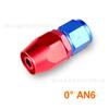 Carro An4 An6 An8 An10 An12 Aço Inoxidável 0-180 Graus Adaptador de Tubo de Óleo Trançado Modificação de Refrigeração de Óleo