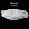 Mascarilla de tela de algodón a prueba de polvo a prueba de neblina mascarilla de tres capas mascarilla de algodón transpirable lavable transpirable mascarilla de algodón negro