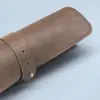Alfombrilla de ratón de cuero sintético retro de doble cara, alfombrilla de escritorio extra grande para portátil, de cuero impermeable, fácil de limpiar, para teclado