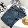 Outono e inverno 2021 Novo estilo coreano calça reta pequena versátil cintura alta modeladora cropped harém jeans do papai para mulheres