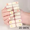 Fábrica Zhengxiang Personalizado Odm Rosa Cebolla Degradado Película para Esmalte de Uñas Francés Pegatinas para Uñas Artísticas Estampado en Caliente Pegatinas para Uñas de Celebridad de Internet Transfronterizas Oem