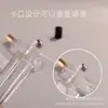 Botella Roll-on de Aceite Esencial de 10 ml, Líquido Esencial, Perfume de Masaje, Botella Vacía para Reenvasar, Botella de Agua Cosmética Transparente Portátil