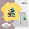 Ropa de Colaboración Delta Force Weilong Conjunto de Camiseta de Manga Corta y Shorts para Niños Verano Nuevo Tendencia Casual