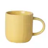 Tazas Cerámicas Nórdicas al por Mayor Rayas Verticales Cuadros Color Sólido Tazas de Café Personalizadas Fábrica Transfronteriza