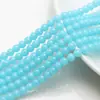 Nuevo pulsera de cuentas de color sólido de jade de porcelana de cristal de 8 mm cortina de puerta cuentas sueltas de vidrio accesorios de joyería DIY al por mayor por artículo