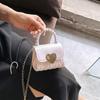 Bolsos para Mujer 2024 Primavera y Verano Nueva Moda Casual Bolso Bandolera Pequeño Cuadrado Cartera Casual para Monedas Bolso de Hombro Único Cruzado Bolso de Gelatina