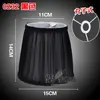 Novo Abajur de Tecido Simples Moderno para Lustre Lâmpada de Parede de Cristal diy Acessórios de Abajur Preto e Branco Roxo Azul