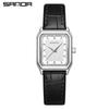 Sanda pulseira de aço alta qualidade medieval pequeno quadrado quartzo feminino relógio moda temperamento pulseira Joker luxo leve relógio de pulso atacado