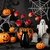 Flores Artificiais de Rosa para Halloween, Galhos de Árvore Secos, Recortes de Morcego, Decorações de Festival, Adereços, Exibição para Fotografia