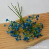 Flor de Simulação Gypsophila Decoração de Casamento de Noiva Buquê de Flores para Segurar Cola Macia Pequena Fresca Mini Gypsophila Única