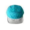 Gorra de Cinco Paneles Estilo Americano con Bloques de Color, Secado Rápido, Ala Suave, para Hombres y Mujeres, Sombrero de Sol para Exteriores de Verano, Gorra de Béisbol para Viajes, Senderismo, Montañismo