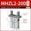 Pinza Neumática de Cilindro de Dedo Paralela Tipo SMC mhz2/MHZL2/-10D 16D 20D 25D 32D 40S