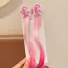 Pinza para el pelo de peluca para niños color degradado accesorios para el pelo de peluca cuerda para el pelo de editor masculino pinza de pelo de unicornio clip de pareja de dibujos animados