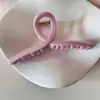 Pinza para el Cabello Tiburón Rosa Barbie, Pinza de Garra Simple y Elegante para Mujer, Versátil para Primavera y Otoño, Pasador Elegante para Recogido en la Parte Trasera de la Cabeza