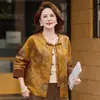 Ropa para mujeres de mediana edad y mayores, chaqueta elegante de estilo chino de alta gama, nueva moda primavera y otoño 2026 para madres, top elegante