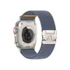 Bandas Elásticas para Apple Watch Ultra 3/2, Correa de 49 mm / 46 mm / 40 mm / 44 mm / 45 mm / 41 mm / 42 mm / 38 mm, Correa de Tela de Nylon, Cremallera, Banda Deportiva para Apple Watch 11/10 iWatch 9