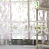 Tela de Janela Exportação Aliexpress Ebay Cortinas Sala de Estar Quarto Janela de Canto Impressão Offset Cor Clara Flor Exportação Produto Acabado