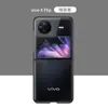 Para vivo X Flip pantalla plegable transparente ultra delgada todo incluido anticaída funda para teléfono móvil X Fold2 borde plateado carcasa dura