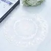 Posavasos Redondo de 30 cm Estilo Europeo de PVC Aislante Térmico Posavasos para Bar Cenicero Esterilla para Tazón Esterilla para Bandeja Esterilla para Mesa de Café Lujo Ligero