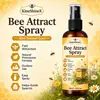 KineShineX Atractante de Abejas 30ML Colmena Atractante de Abejas en Spray Adecuado para Granjas de Abejas y Jardines al Aire Libre Herramientas de Apicultura