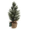 Venta al por mayor de fábrica Árbol de nieve artificial LED árbol flocado lámpara de árbol simulación árbol de Navidad tienda hogar interior decoración navideña