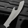 Mini Plegable Desmontable Combinación Vajilla de Viaje Montañismo al Aire Libre Mango de Aluminio Multi-Apertura Cuchillo para Exteriores Regalo Cuchillo para Fruta