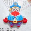 Accesorios de Resina de Bebé Pirata Grandes y Pequeños Llavero DIY Dibujos Animados Quirky Colgante de Pareja Decoración de Bolso Venta al por Mayor